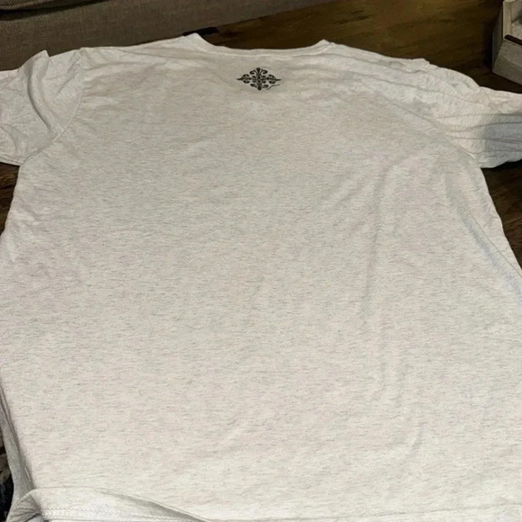 JANE MARIE GOAT SHIRT LG VNECK GREY COLOURED - Picture 5 of 6